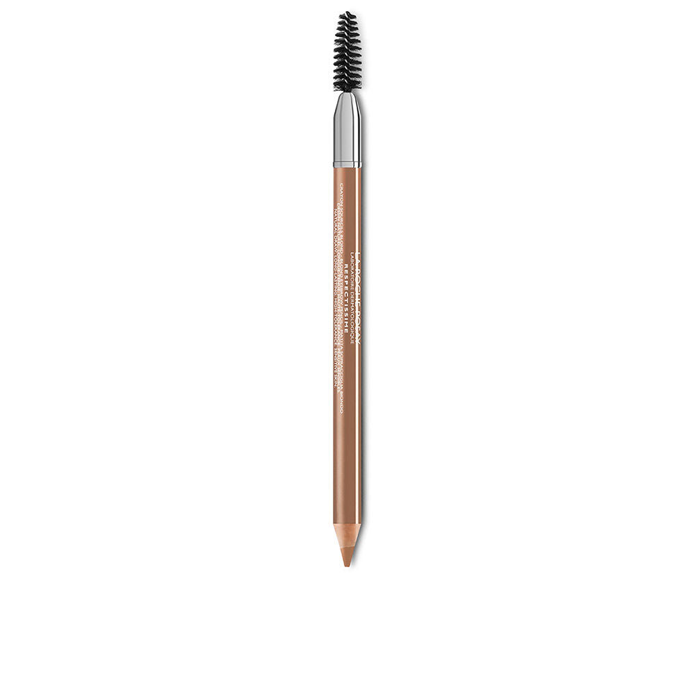 La Roche-Posay Toleriane Respectissime eyebrow pencil with spoolie, light shade