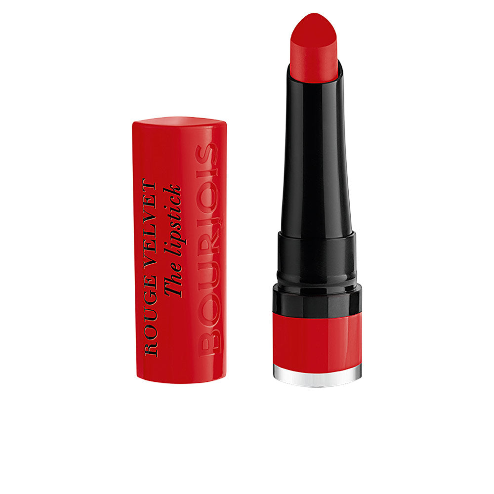 Tear-shaped velvet matte lipstick, shade 08 Rubis Cute, 2.4 g, Unisex