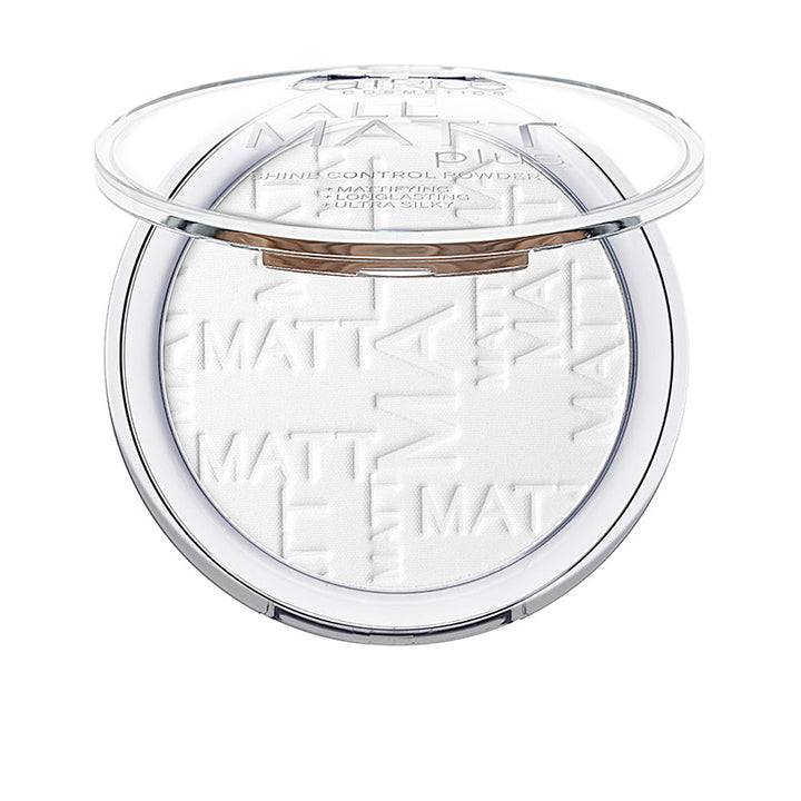 Compact matte powder in universal shade, 10 g, oil-free finish