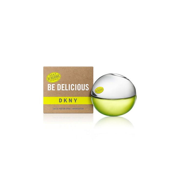 Clear 100 ml glass bottle of apple‑centric Eau de Parfum, Unisex floral-fruity fragrance
