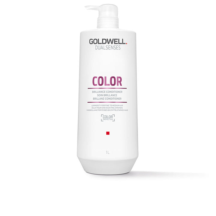 1,000 ml conditioner bottle, light cream, for normal to fine Unisex colour-treated hair