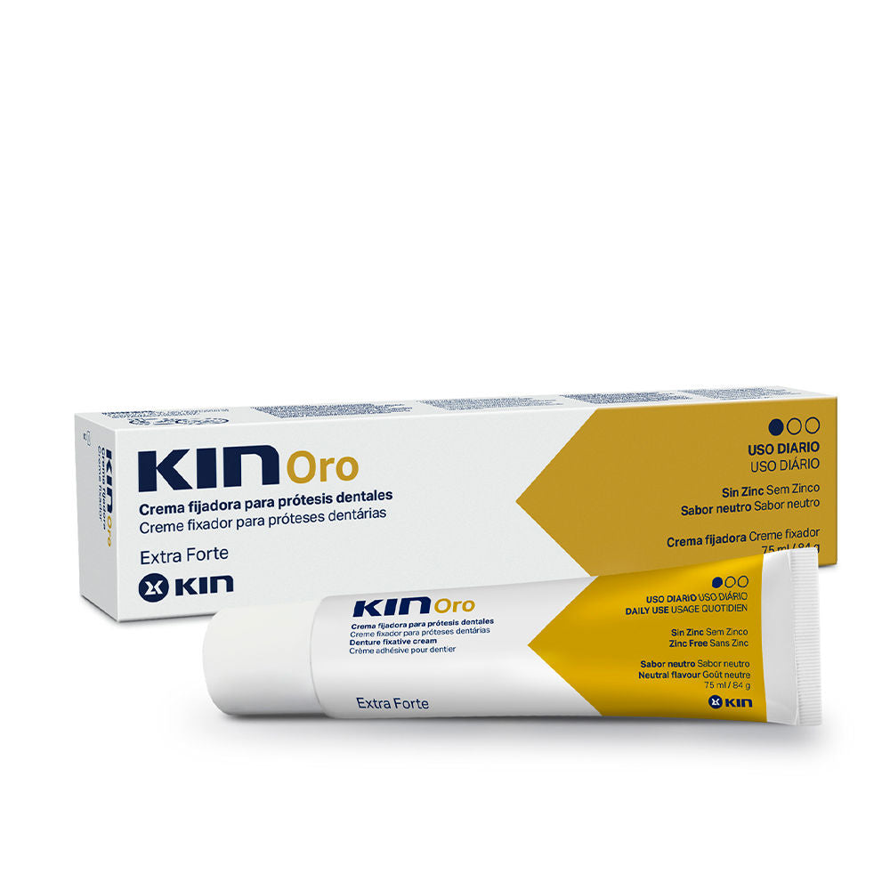 40 ml tube of denture adhesive cream in paraffin base, unisex