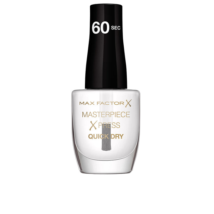 Small 8 ml bottle of bright Key Lime quick‑dry nail polish with glossy finish