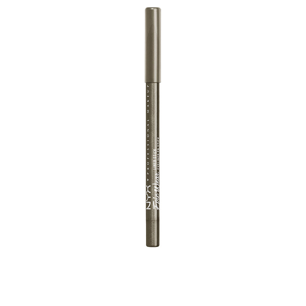 Turquoise longwear eyeliner stick in slim pencil format, capped
